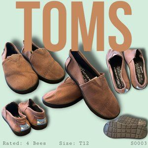 Toddler TOM Slip Ons*Size T12*Excellent Condition*